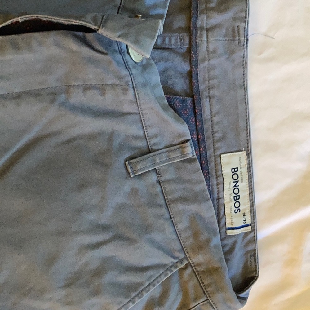Bonobos Washed Chino, 36x30, Pale Blue